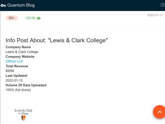 Lewis and Clark Community College sends out notifications concerning ransomware incident