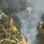 Brush fire contained near Griffith Observatory, person detained