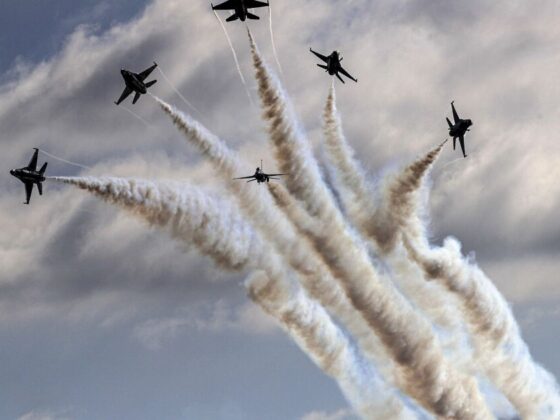 Photos: Pacific Airshow goes high and mighty over Huntington Beach